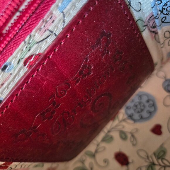 Brighton Leather & Straw Bag - Picture 15 of 16